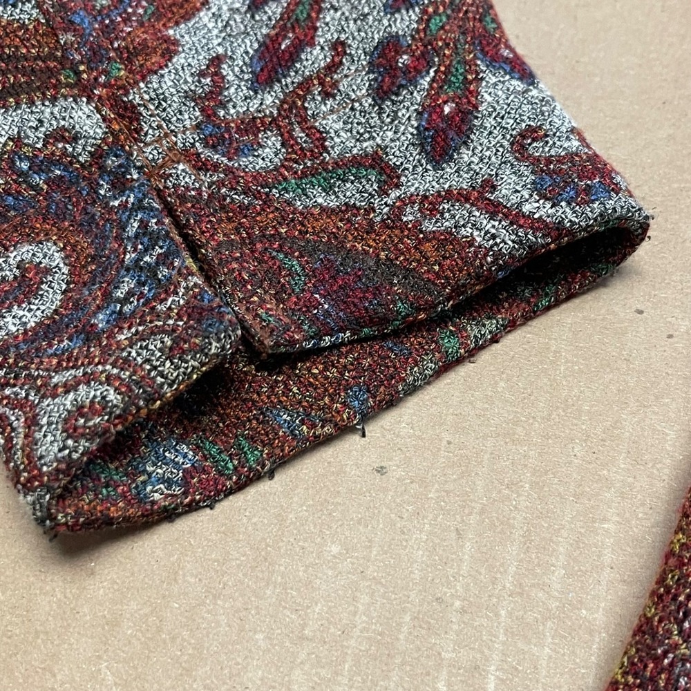 Vintage Coldwater Creek Women's M‎ Tapestry Paisley Blazer Jacket Cottagecore - Picture 12 of 15